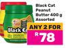 Black Cat Peanut Butter Assorted-For Any 2 x 400g