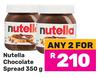 Nutella Chocolate Spread-For Any 2 x 350g
