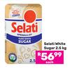 Selati White Sugar-2.5kg 