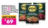 Koo Red Kidney Beans or Butter Beans Or Speckled Sugar Beans Assorted-For Any 3 x 410g