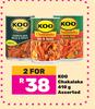 Koo Chakkalaka Assorted-For 2 x 410g