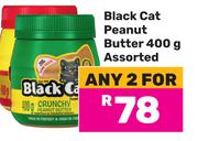 Black Cat Peanut Butter Assorted-For Any 2 x 400g