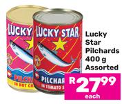 Lucky Star Pilchards Assorted-400g Each
