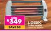 Logik 3 Bar Heater 510438