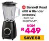 Bennett Read 600W Blender BR600B2 850015639
