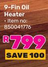 Logik 9 Fin Oil Heater 850041776