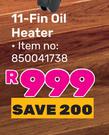 Logik 11 Fin Oil Heater 850041738