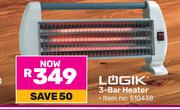 Logik 3 Bar Heater 510438