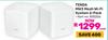 Tenda MW3 Mesh Wifi System (2 Pack) 835206