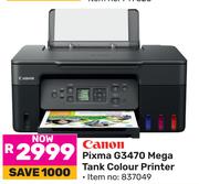 Canon Pixma G3470 Mega Tank Colour Printer 837049