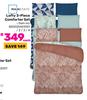 Mainstays Lofty 3 Piece Comforter Set 850025451001/2/3/4