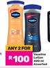 Vaseline Lotion Assorted-For 2 x 400ml
