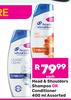Head & Shoulders Shampoo Or Conditioner Assorted-400ml