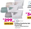 Mainstays 5 Piece Comforter Set Assorted 850031802001/2/3/4