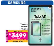 Saamsung Galaxy Tb A11 4G LTE Tablet