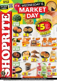 Shoprite Western Cape : Wednesday Is Market Day (20 May 2026 Only)