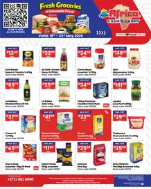 Africa Cash And Carry : Fresh Groceries (18 May - 23 May 2026)