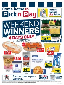 Pick n Pay KwaZulu-Natal : Weekend Specials (21 May - 24 May 2026)