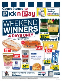 Pick n Pay Eastern Cape : Weekend Specials (21 May - 24 May 2026)