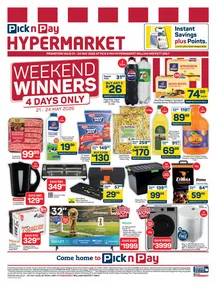 Pick n Pay Hypermarket Eastern Cape :Weekend Specials (21 May - 24 May 2026)