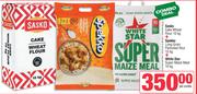 Sasko Cake Flour 10kg+Spekko Long Grain Parboiled Rice10kg+White Star Super Maize Meal 10kg-Per Comb
