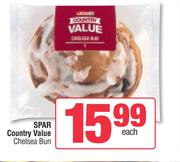 Spar Country Value Chelsea Bun-Each