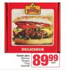  Farmer Joe's Delicious Burgers Assorted-1.8kg Each