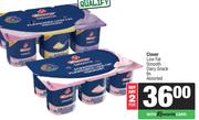   Clover Low Fat Smooth Dairy Snack Assorted-For Any 2 x 6s