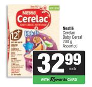Nestle Cerelac Baby Cereal Assorted-200g 