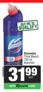 Domestos Thick Bleach Assorted-750ml