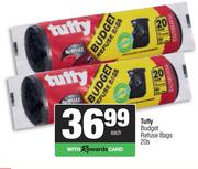 Tuffy Budget Refuse Bags-20s Pack Each