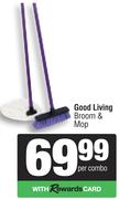 Good Living Broom & Mop-Per Combo