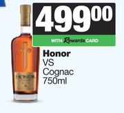 Honor VS Cognac-750ml