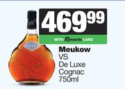 Meukow VS De Luxe Cognac-750ml