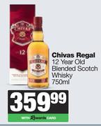 Chivas Regal 12 Year Old Blended Scotch Whisky-750ml