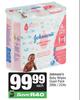 Johnson's Baby Wipes Quad Pack-288s/224s