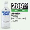 Absolut Vodka-750ml