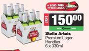 Stella Artois Premium Lager Handies-For 2 x 6 x 330ml