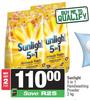 Sunlight 5 In 1 Handwashing Powder-For 2 x 2Kg