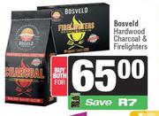 Bosveld Hardwood Charcoal & Firelighters-For Both