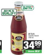 All Gold Tomato Sauce-700ml