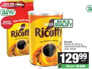 Nescafe Ricoffy Tin 750g Or Value Pack Pouch 800g-Each