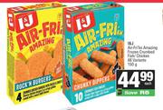 I&J Air Fri Kn Amazing Frozen Crumbed Fish/Chicken-150g Each