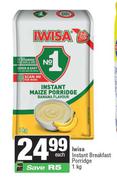 Iwisa Instant Breakfast Porridge-1Kg