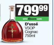 D'Usse VSOP Cognac-750ml
