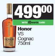 Honor VS Cognac-750ml