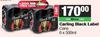 Carling Black Label Cans-For 2 x 6 x 500ml