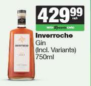 Inverroche Gin (Incl Variants)-750ml