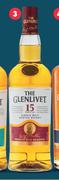 The Glenlivet 15 Year Old Speyside Single Malt Scotch Whisky-750ml