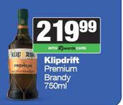 Klipdrift Premium Brandy-750ml